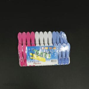 Wholesale household plastic clothes pegs clothes hanger