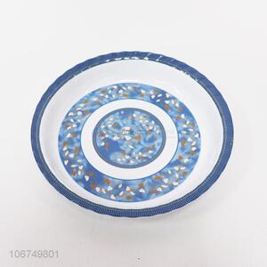 New Arrival Melamine Plate Round Deep Plate