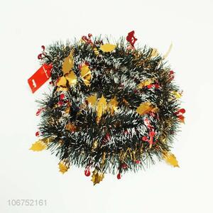 Custom Christmas Wool Top Colorful Christmas Wreath