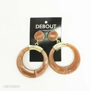 Good Sale Resin Ring Pendant Stud Earrings