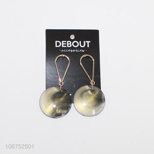 Suitable Price Round Drop Dangle Earrings for Women Jewelry