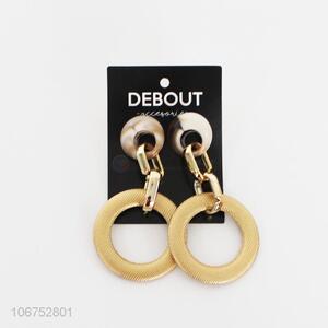 New Selling Promotion Round Drop Dangle Earrings for Women