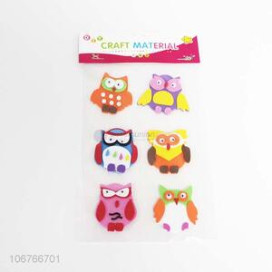 Wholesale Cartoon Owl Shape Decorative Sticker