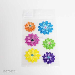 New Design Colorful Flower Shape Sticker