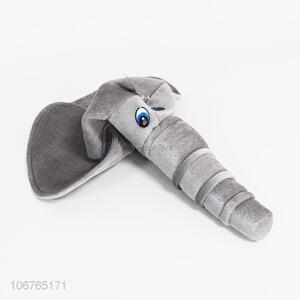 Fashion Grey Elephants Head Animal Hat Best Show Hat