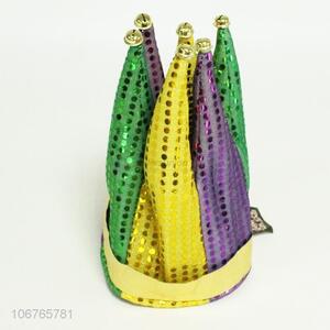 Cool Design Decorative Jester Hat With Sequins
