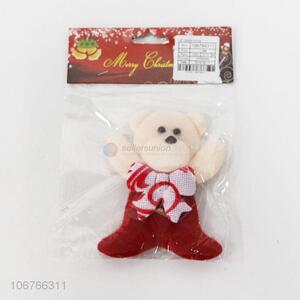 Top selling hanging bear doll Christmas tree decorations