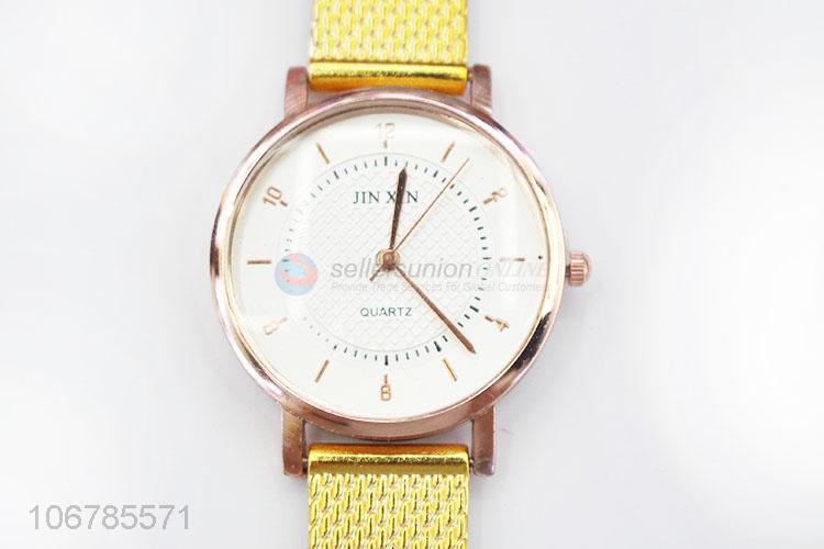 High Quality PU Watchband Fashion Watch For Women