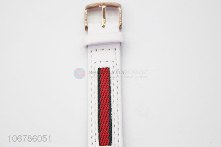 New Arrival Fashion Ladies Watch With PU Watchband