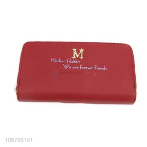 Popular Womens Purses Fashion Card Holder With Zipper