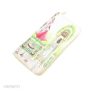 Fashion Printing Leather Purse Best Card Holder For Women