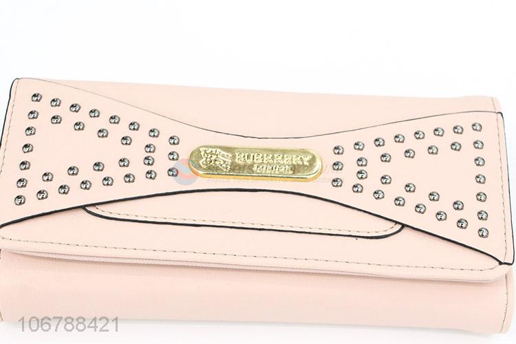 Custom Fashion Ladies Long Purse Card Holder Wallet