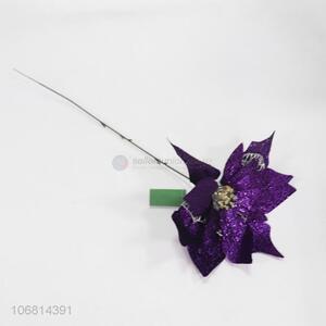 New products purple Christmas flower artificial flower