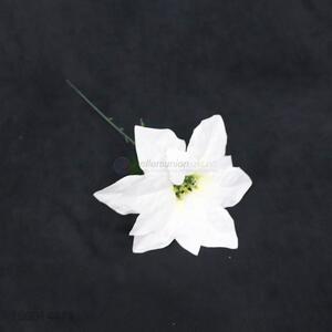 Wholesale price white Christmas flower artificial flower for decoration