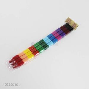 Factory Wholesale Customized Non Toxic Rainbow Body Crayon