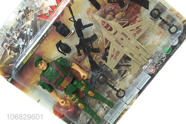 China OEM plastic soldier sction figure toy for children