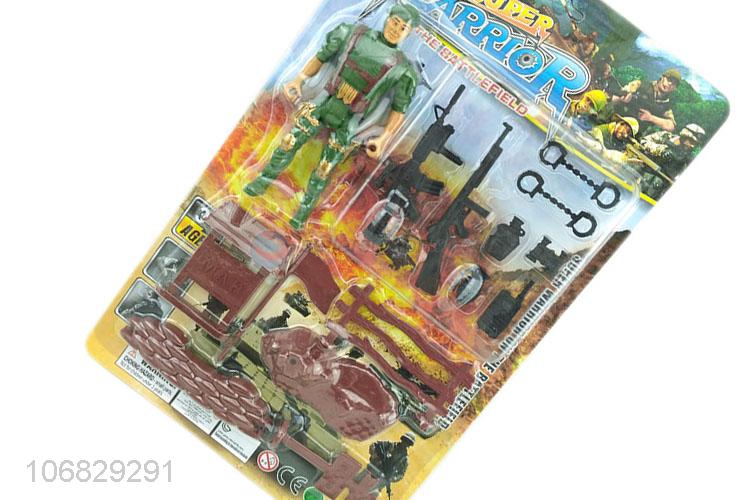 Competitive price military toys play set soldier force toys