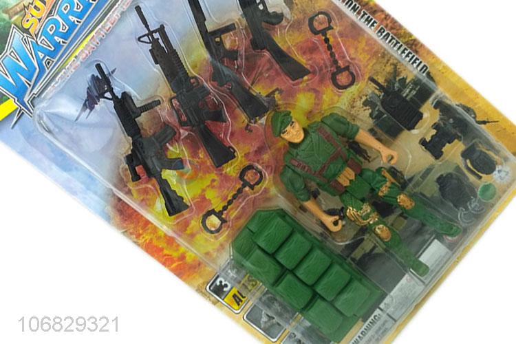 Customized cheap plastic soldiers toy model soldiers military toys
