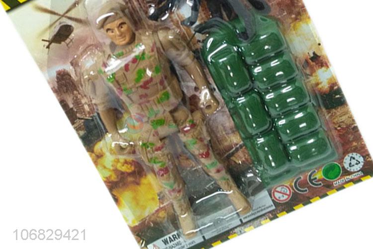 Attractive design military action figures mini men soldier toys