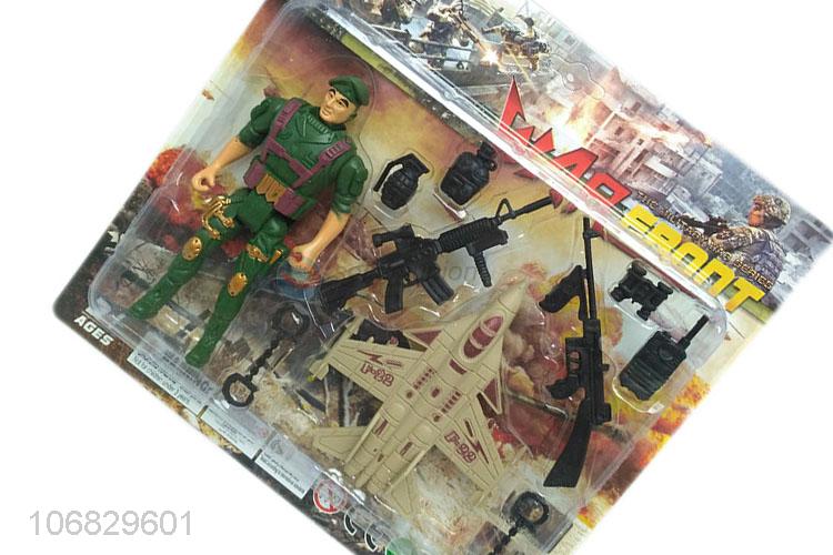 China OEM plastic soldier sction figure toy for children