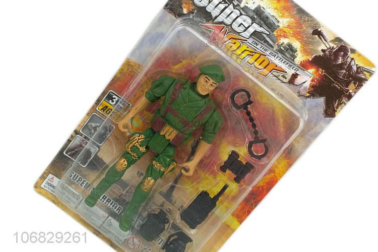 High quality military action figures mini men soldier toys
