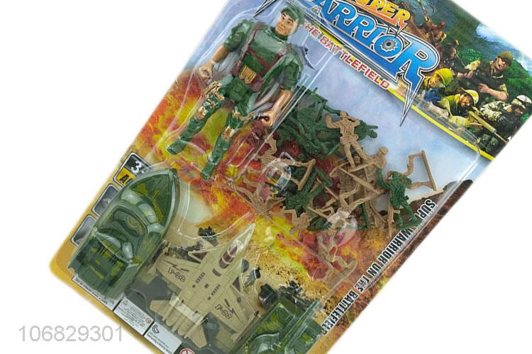 New products plastic toy soldier military toys play set