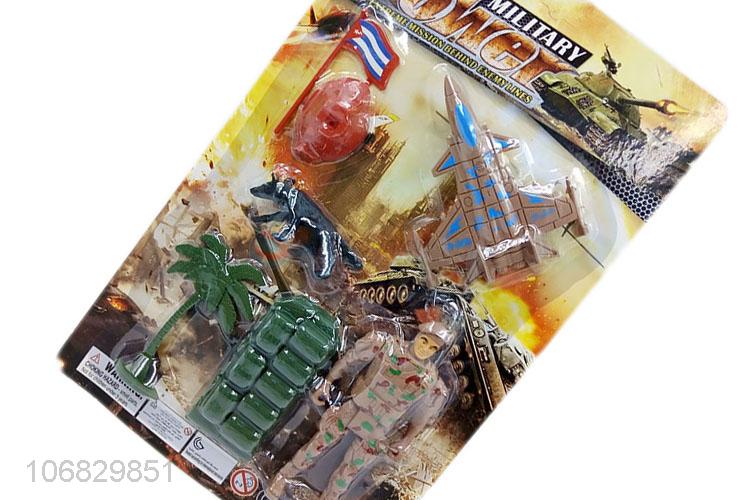 Most popular military toys play set soldier force toys