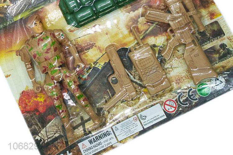 New products military toys play set soldier force toys