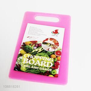 Promotional price durable kitchenware plastic chopping board