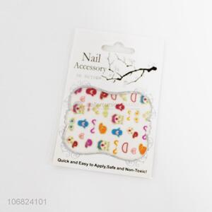 New Fashion Safe Non-toxic Nail Stickers For Nail Decoration