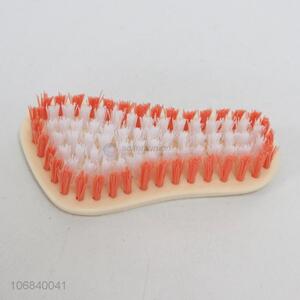 Promotional newest foot shape plastic cleaning brush