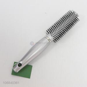 Competitive price silver glossy paint hair comb for salon use