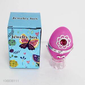 Best Quality Egg Shape Plastic Jewelry Box