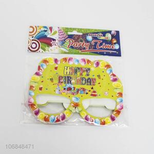 Factory wholesale 10pcs paper glasses for birthday party decoration