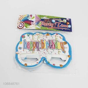 Wholesale 10pcs happy birthday printed party glasses