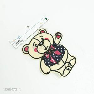 Hot selling kids clothes cartoon bear embroidery patch