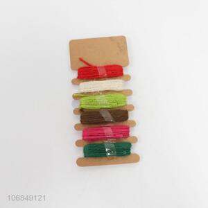 High Quality Colorful Jute Ribbon Packaging Rope