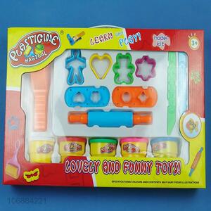 Suitable price intelligent colorful play dough and clay molds for kids