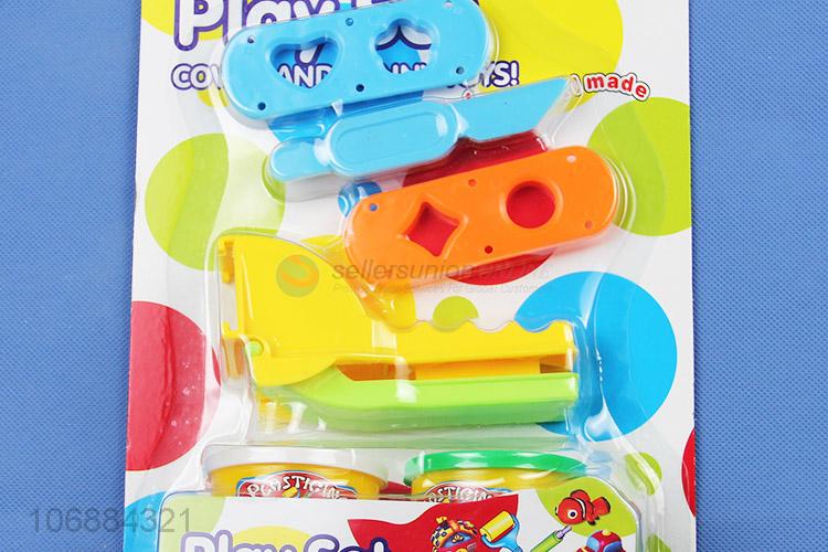 Credible quality intelligent colored plasticine play dough molds for children