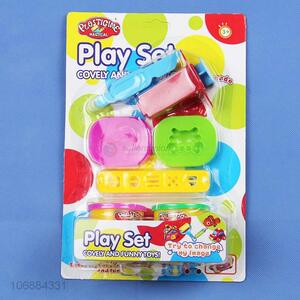 Hot selling colorful reusable modelling clay plasticine molds for kids