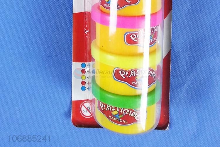 Wholesale cheap colorful reusable modelling clay plasticine molds for kids