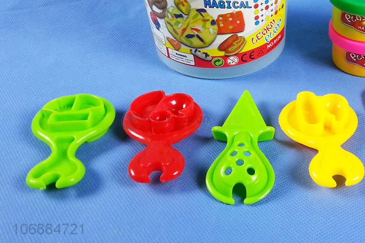 Best sale educational diy colorful plasticine toy and clay molds kit