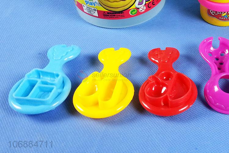 China maker intelligent colorful play dough and clay molds for kids