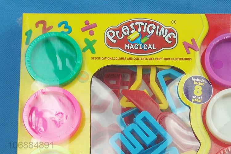 Best quality colorful reusable modelling clay plasticine molds for kids