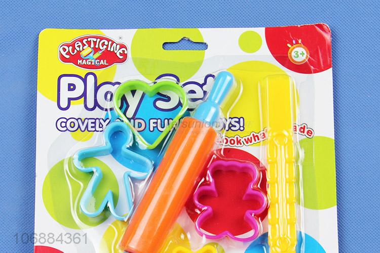 Popular products intelligent colorful play dough and clay molds for kids