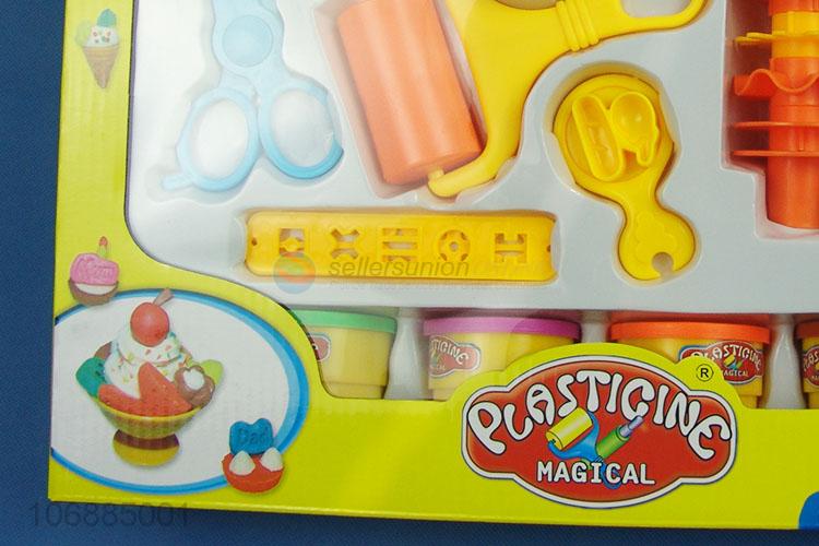 Top supplier educational diy colorful plasticine toy and clay molds kit