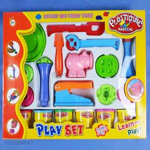 Suitable price intelligent colorful play dough and clay molds for kids