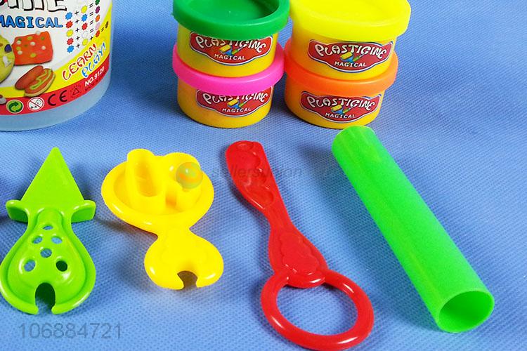 Best sale educational diy colorful plasticine toy and clay molds kit