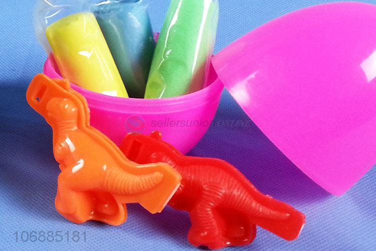 Premium quality children educational creative color clay toys with plastic molds