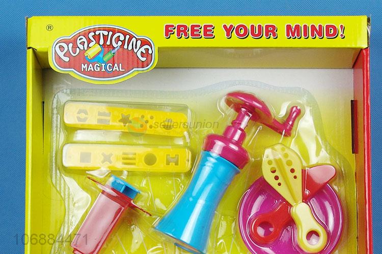 Best quality colorful reusable modelling clay plasticine molds for kids